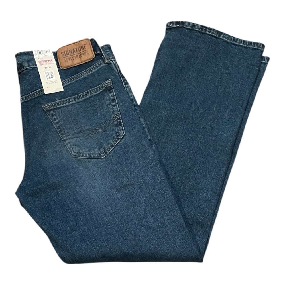 Levi's Signature Relaxed Flex straight leg Jeans size‎ 30x30